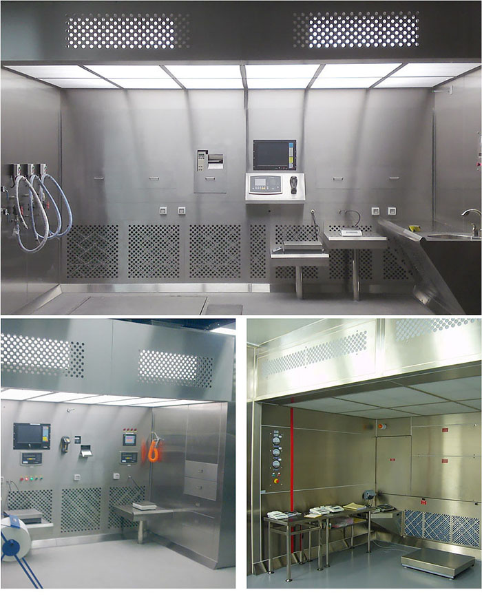 負(fù)壓稱(chēng)稱(chēng)量罩通過(guò)創(chuàng)造一個(gè)低氣壓的環(huán)境，防止生產(chǎn)過(guò)程中的粉塵、揮發(fā)物等有害物質(zhì)逸散到外界環(huán)境中，同時(shí)確保稱(chēng)量結(jié)果的準(zhǔn)確性。